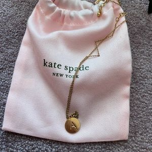 Kate Spade One in a Million Necklace Letter A